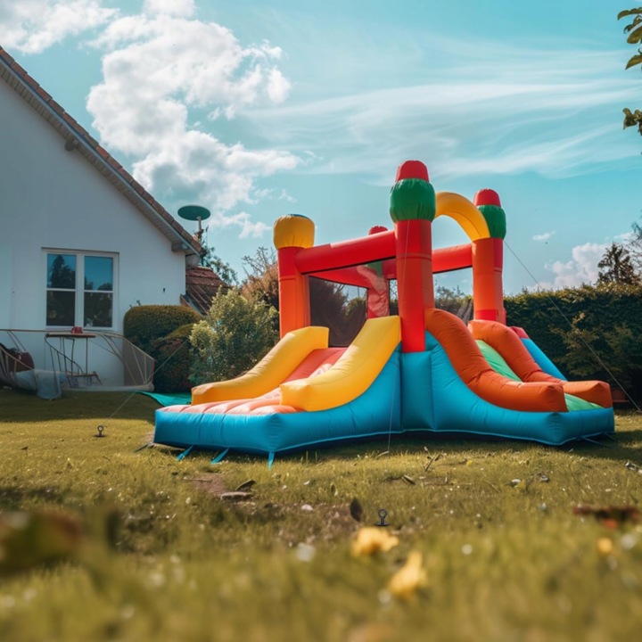 Анкер донна 4 шт., 38 см металева KOTWA GRUNTOWA DO TRAMPOLINY з адаптером — фото 7