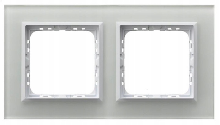 Ospel Sonáta bílé sklo rámeček R-2RGC/31/00 (4 mm)