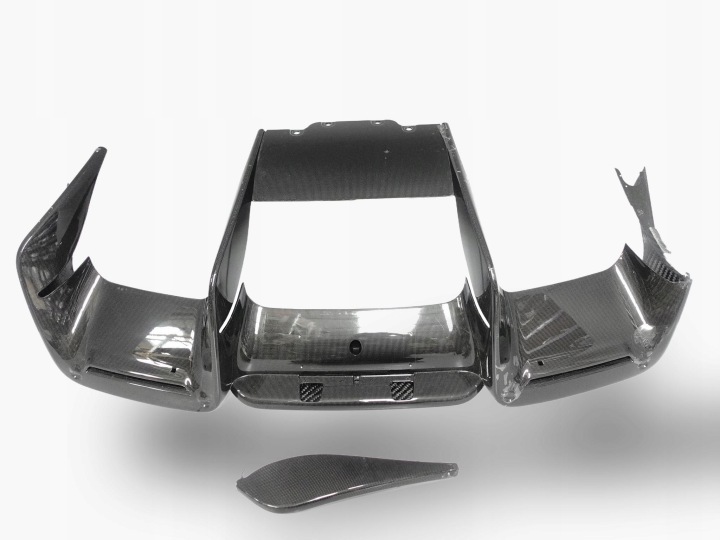 FERRARI SF90XX SF90 XX F173VS 23-26 SPOILER Diffuseur CARBON W Pare choc Arrière