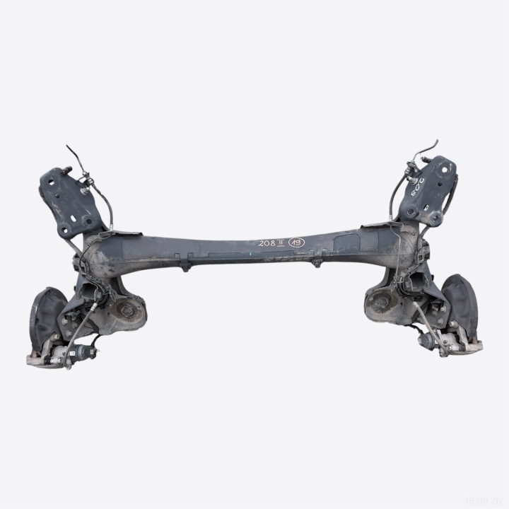 Achsträger achse hinten komplett Bremssattel Bremse Sattel PEUGEOT 208 II Bremsscheibe