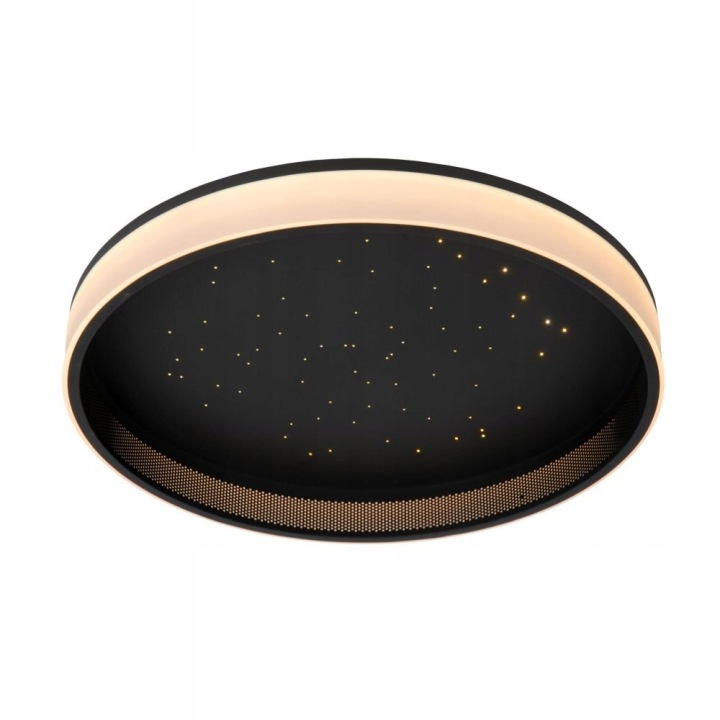 Stropní Svítidlo černé Estreja Led do kuchyně obývacího pokoje v moderním stylu 40/30/Lucide