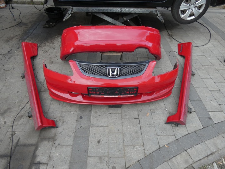 PAKIET SPORT ZDERZAKI 2X prahy 2X HONDA CIVIC VII 7 R81 01-05 TYPE R S
