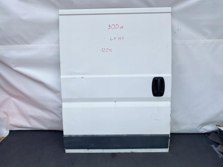DUCATO BOXER JUMPER 06- dvere bočné posuvné SUWANE BIALE L1H1 lišta