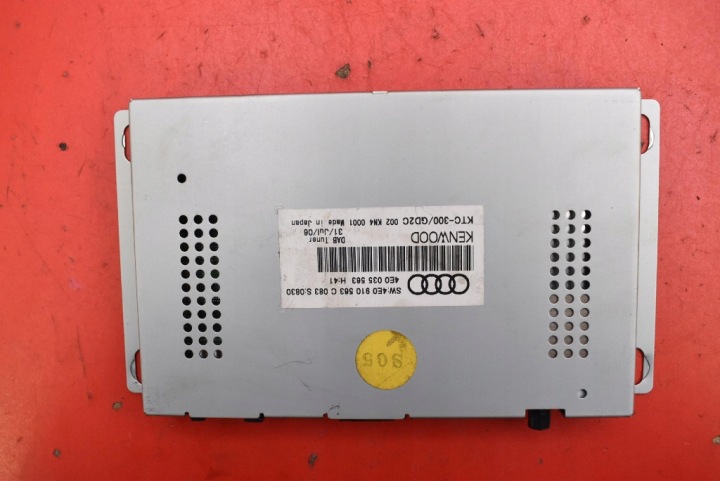 riadiaca jednotka modul TUNER RADIA 4E0035563 AUDI A8 D3 LIFT 05-07