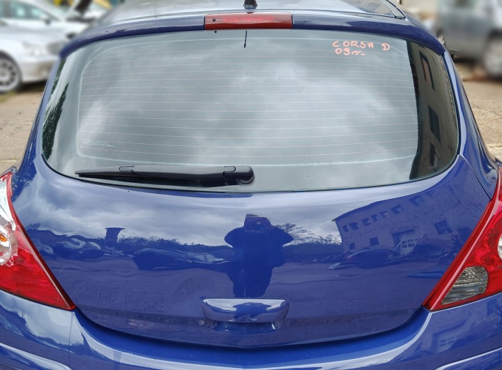 OPEL CORSA D 09R Porte arrière coffre hayon Porte coffre hayon 3D