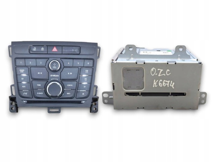 Radio samochodowe Opel Zafira C 2015 13450826