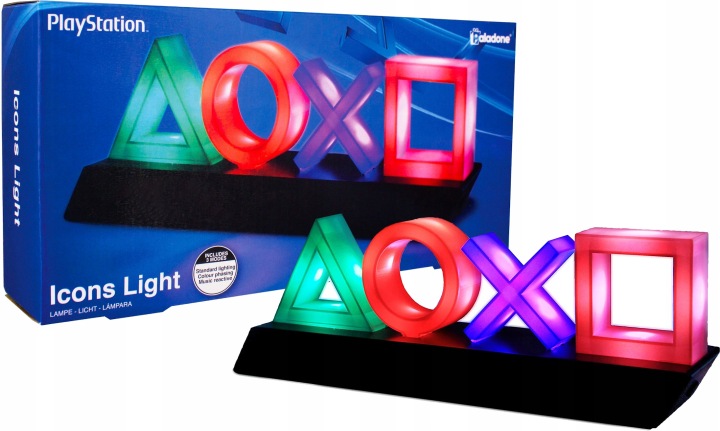 Playstation icons light v2 bdp / лампа playstation - ікони — фото 2