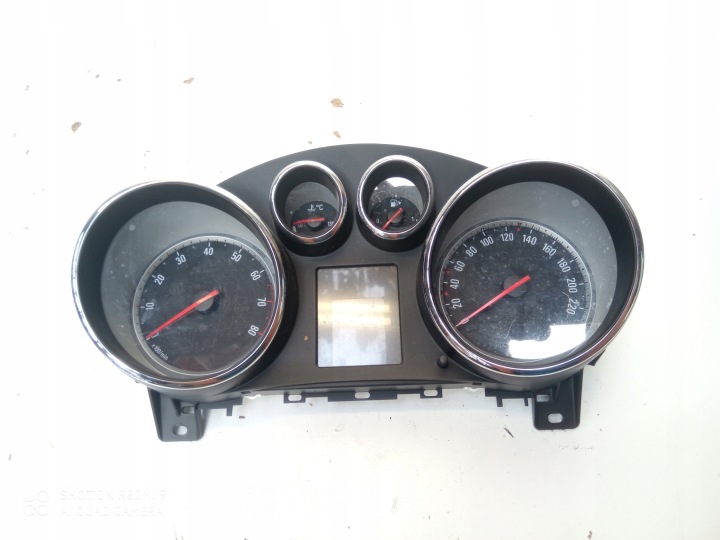 OPEL MERIVA B Instruments tachymètre compte tours Horloge montre tableau bord 13346196 EUROPA BEN