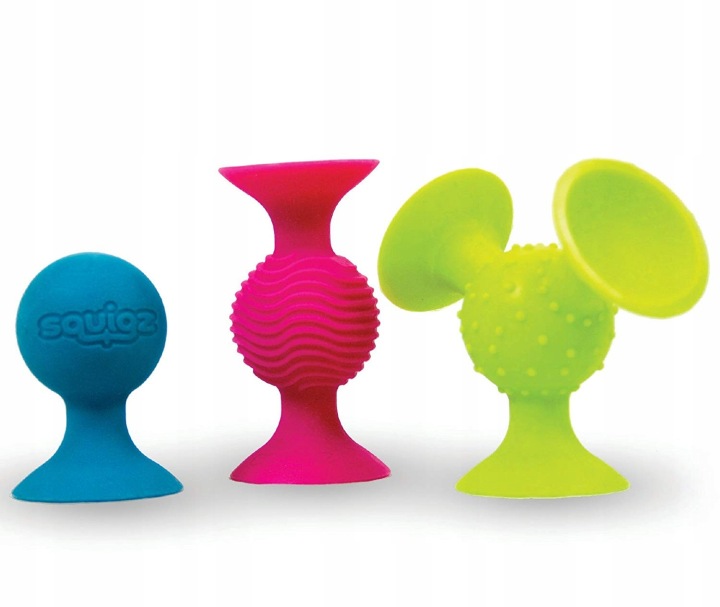 Присоски 3 Брязкальця іграшки Fat Brain Toys 6 міс.+ — фото 2