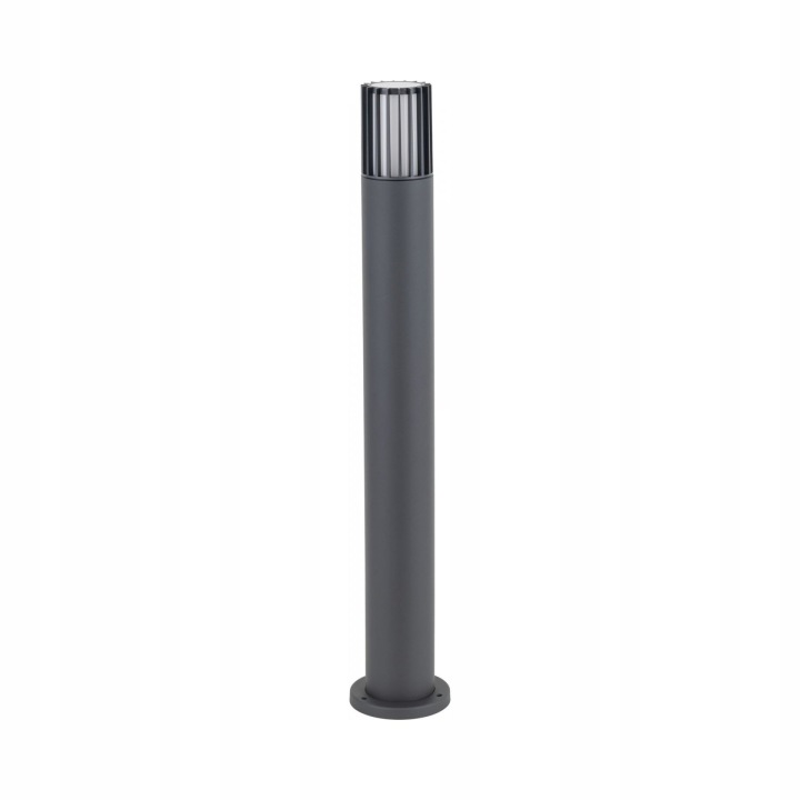 Lampa Zahradní sloupek Moderní šedý kov 80 cm E27 IP54 Ribo Tk Lighting
