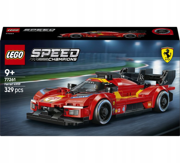 77261 lego speed champion ferrari 499p — фото 2