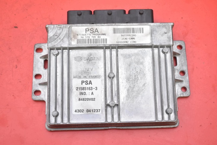 bedienteil des motors 9657070580 CITROEN C5 1 und 1.8 16V 116 KM LIFT 04-08