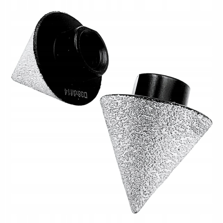 Diamantová Kuželová Fréza Na Keramiku, Dlaždice 2-38 MM, Diamantový Pilník