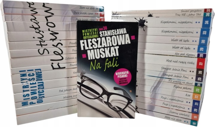 Zdjęcie egzemplarza: Mistrzyni Powieści Obyczajowej / zestaw 33 książek / Fleszarowa-Muskat