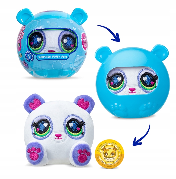 Littlest Pet Shop Плюшева іграшка Зелена М'яка іграшка 10 см Серія 1 — фото 3