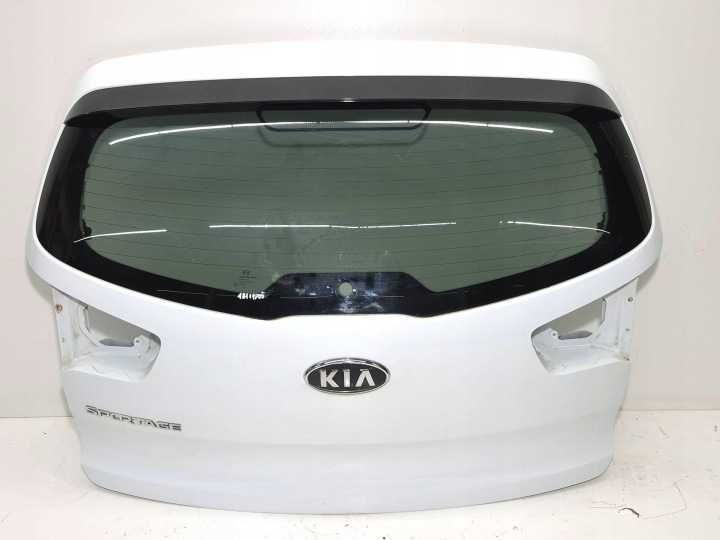 heckklappe kofferraumdeckel hinten Z FENSTER KIA SPORTAGE III CASSA WHITE