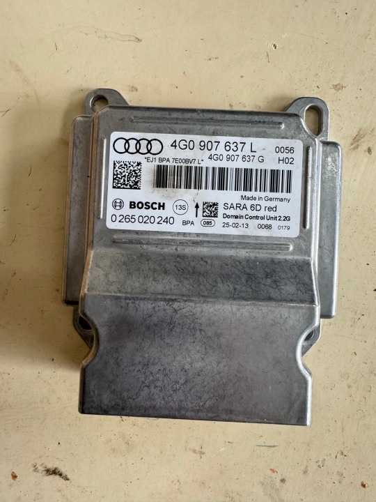 modulo Centralina SENSOR PRZYSPIESZENIA AUDI A6 C7 A7 4G 4G0907637L
