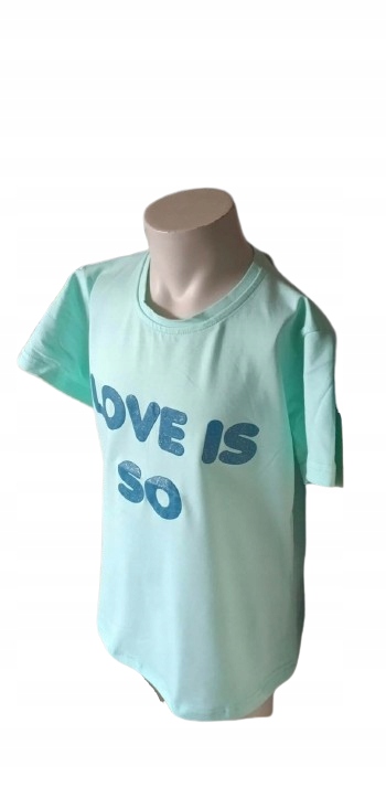 Bluzka t shirt dla dziewczynki bawełniana koszulka krótki rękaw — zdjęcie 20