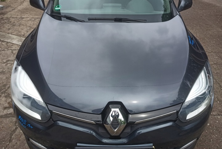 RENAULT MEGANE III 13R LIFT motorhaube fronthaube der räder. TEB66