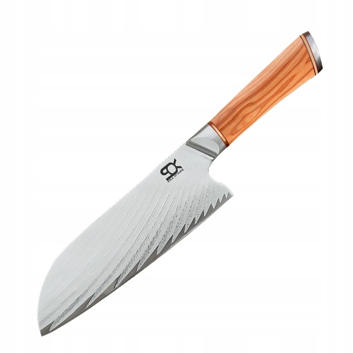 Nůž Santoku 175 mm Sok Olive Sunshine Damascus