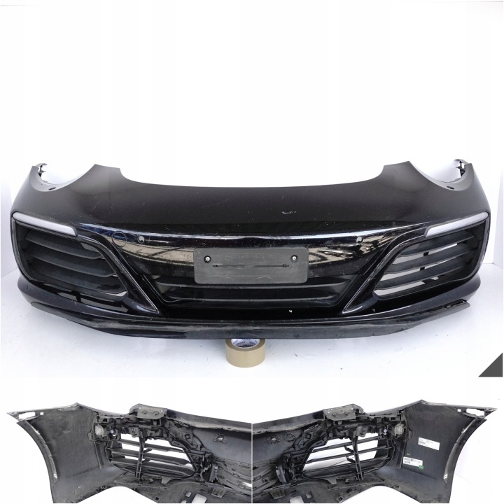 PORSCHE 991 911 LIFT 16-19 nárazník + ZALUZJE + LED + KRATKI (ostřikovače 4xPDC)