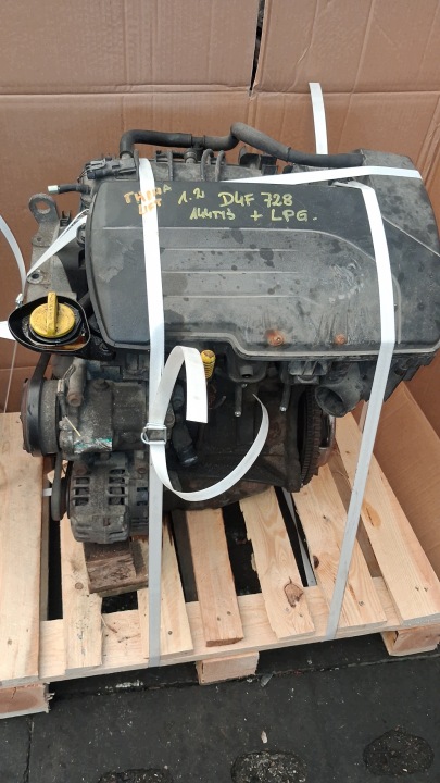 moteur 1.2 16V TCE D4F728 complet RENAULT THALIA PEWNIAK DO MONTAZU +LPG