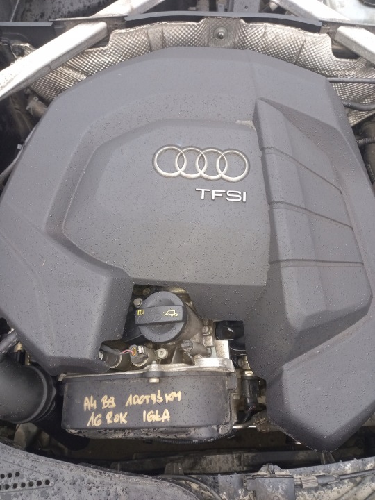 engine 1.4TFSI CVNA complete 100TYS KM AUDI A4 B9 PEWNIAK DO MONTAZU FILM