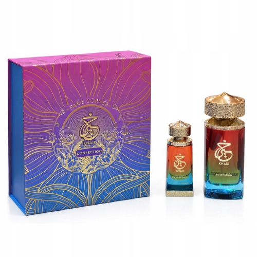 paris corner khair confection woda perfumowana 100 ml   zestaw  