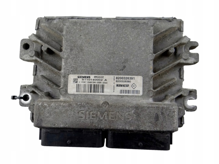 control unit of the engine RENAULT THALIA 8200326391