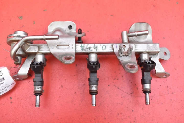 Kraftstoffverteiler Einspritzleiste Einspritzdüse 175201470R RENAULT CLIO 4 IV 0.9 TCE 90 KM 16-19