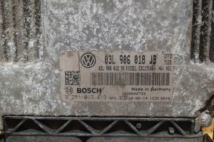 SKODA SUPERB II ENGINE ENGINE 2.0TDI 03L906018JB 9