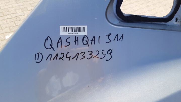 NISSAN QASHQAI J11 QUARTER BLOOD RIGHT BACK 6