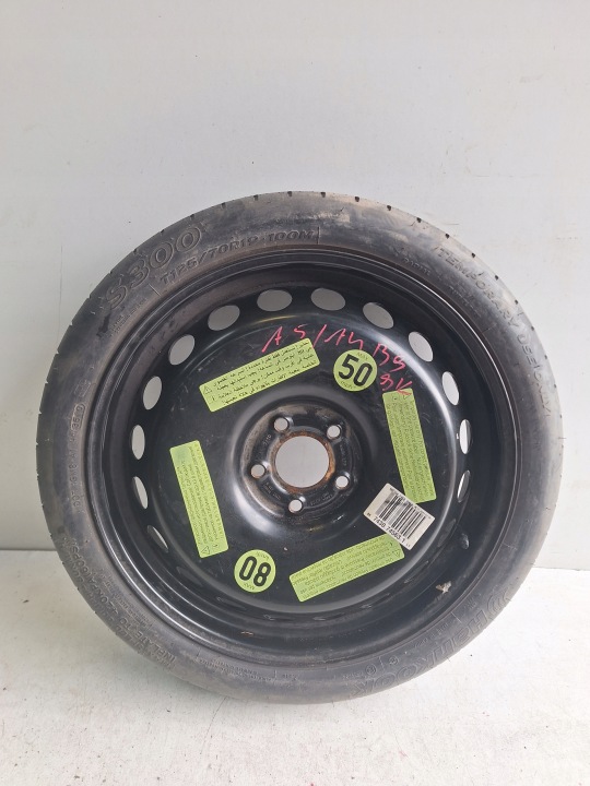 AUDI A4 B8 A5 8T 08-> Galet tendeur courroie Roue de secours 5X112 125/70 R19 ET29