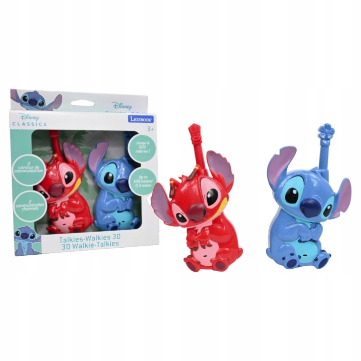 Lexibook Stitch 3D Рації дальність до 200 м Walkie Talkie для дітей 3+ — фото 8