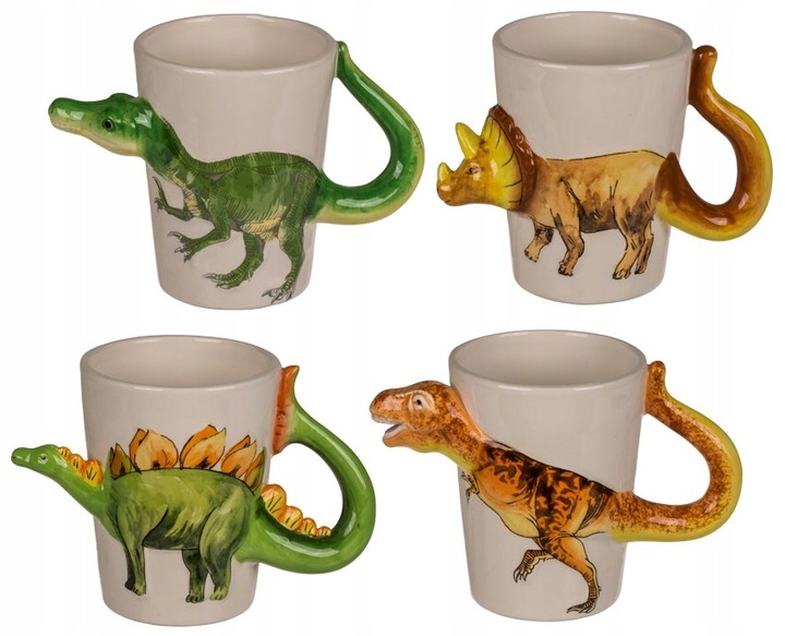 Dinosauři Ootb – Sada 4 Kusů – Různé Druhy – Ideální Jako Dárek