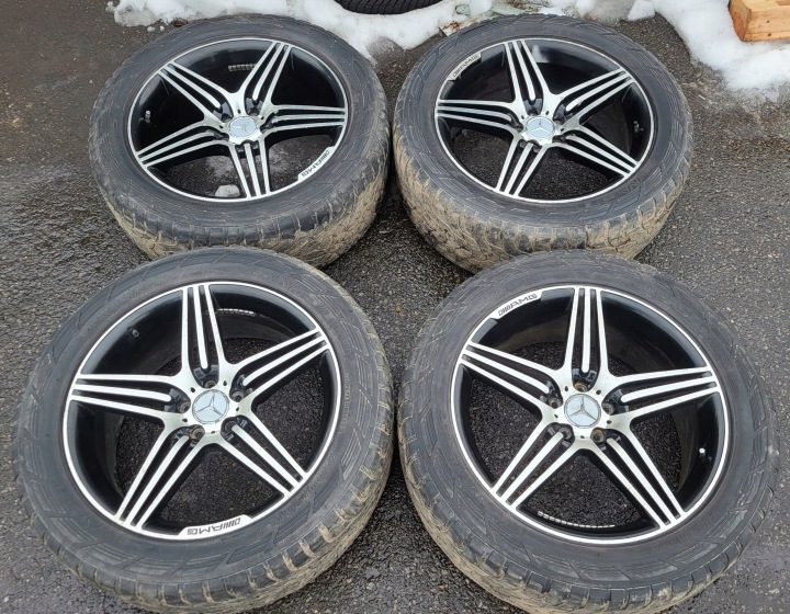 ALU CERCHIO 20 MERCEDES AMG ALUMKI KOMPLET A202A ET38 20X8.5J 5X112 PROSTE