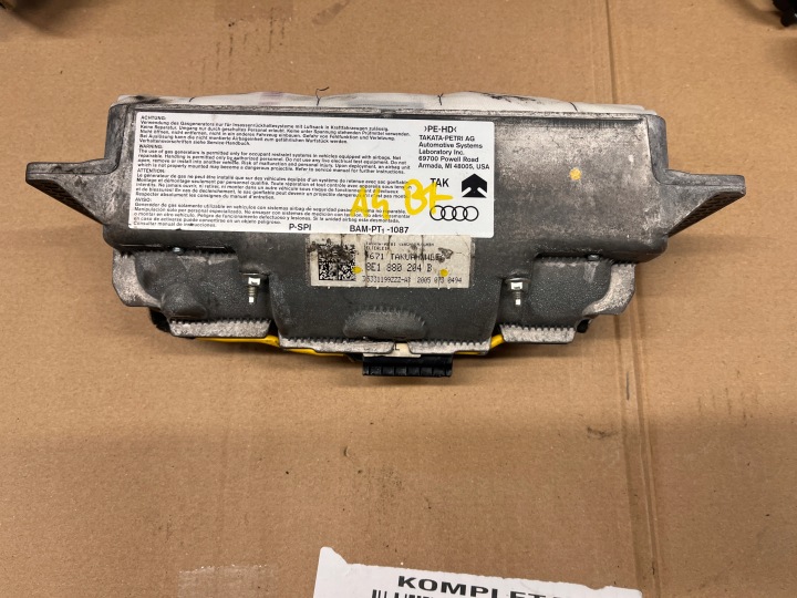 AUDI A4 B7 airbag AIR BAG passeggeri 8E1880204B