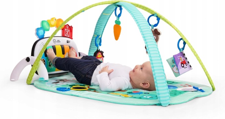 Килимок і лук для гри Baby Einstein Farm Explorers 4 в 1 Мова італійська (виставковий) — фото 3