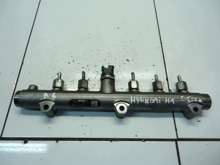 HYUNDAI H1 2.5CRDI 2010 D4CB kraftstoffverteiler einspritzleiste 0445214198 sensor 0281002863