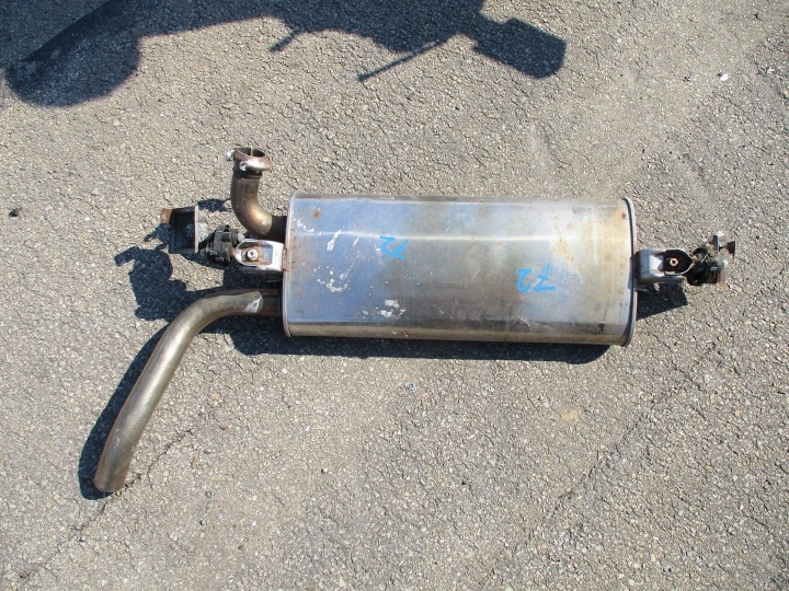 Dämpfer Endschalldämpfer Auspuff rohr RENAULT MEGANE 203000019R