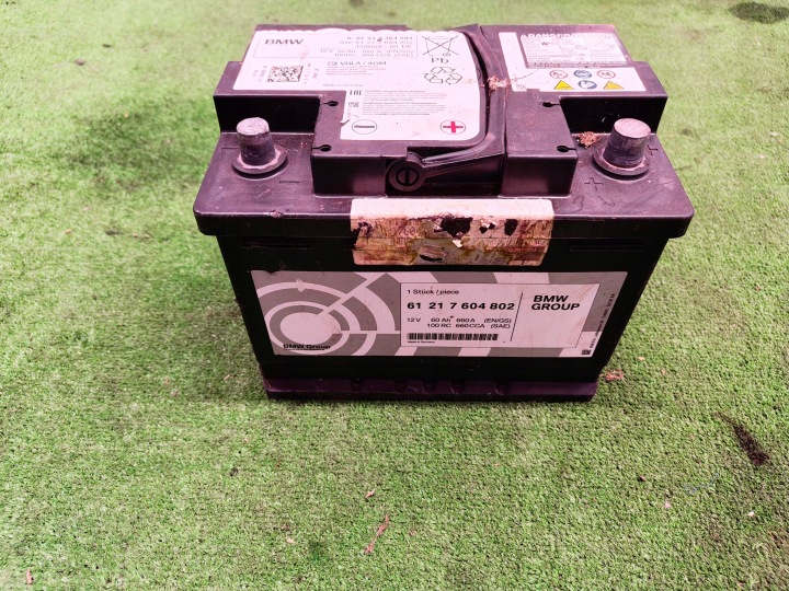 BMW Batterie 7604802 9364591 7604802 60AH 660A AGM