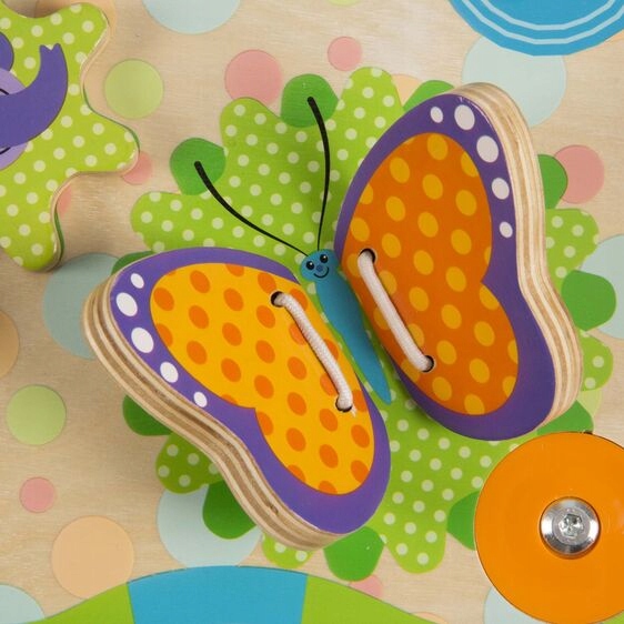 Melissa & Doug Джунглі Розвивальний Стіл Baby Play Дерев'яний Toy 3+ Подарунок для Boy з — фото 5