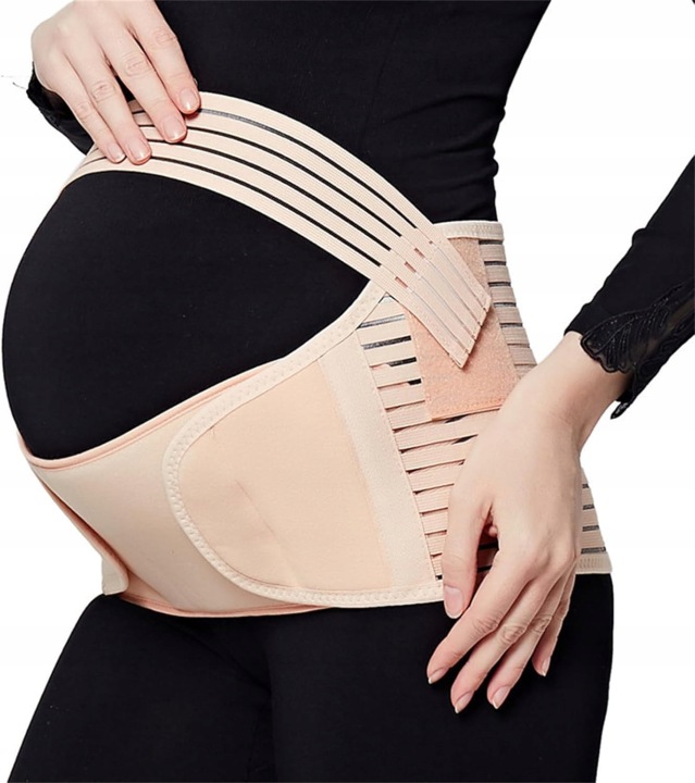 Тілесний XXL Бандаж Belly Band Pelvis Пояс Back Підтримка для Для вагітних
