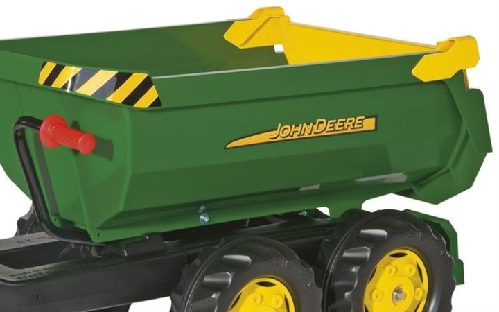 RollyHalfpipe JOHN DEERE причіп самоскид для трактора ROLLY TOYS — фото 6