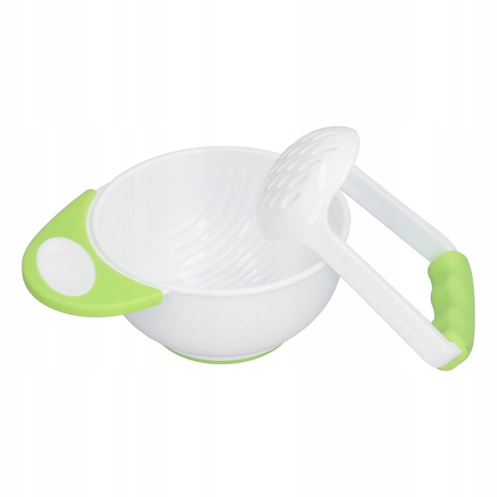 Миска миски для немовлят Товкачка Bowl Довгі миска ручка фрукти RT — фото 3