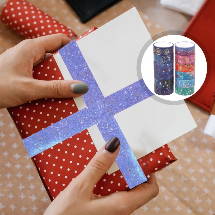 Стрічка васі для журналінгу і DIY в різних кольорах — фото 14