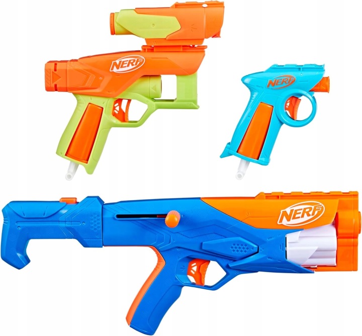 Hasbro Nerf N Серія - три бластери Gear Up Pack + 18 стрілок 3 шт. F8633 — фото 5