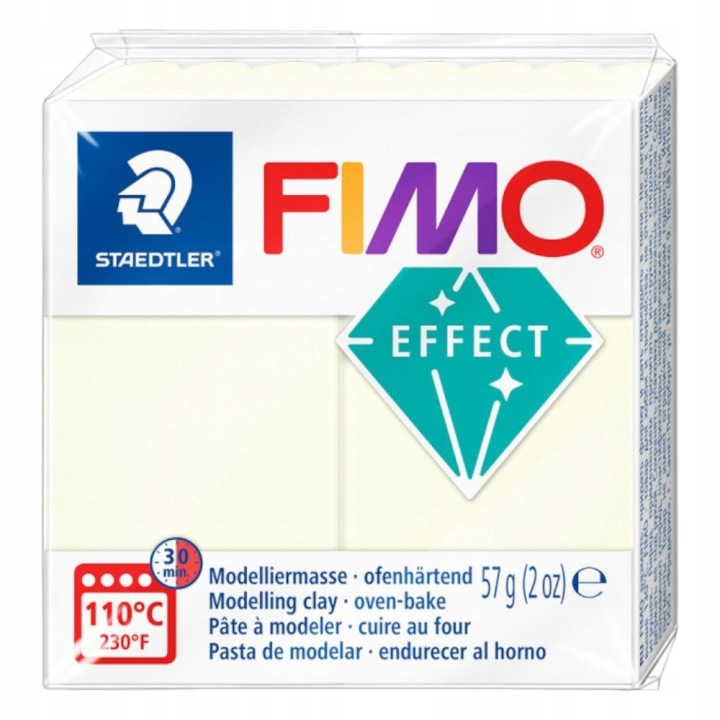 Staedtler Маса запікальна Fimo Ефект 57 г люмінесцентна — фото 5