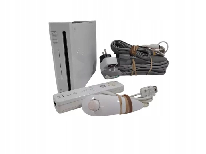 Konsola NINTENDO WII Pełny Zestaw RVL-001 EUR Kontroler
