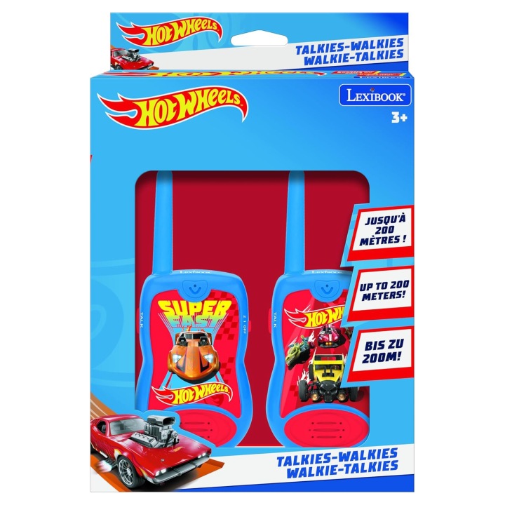 Lexibook Hot Wheels Рації до 200 м Walkie Talkie для дітей 3+ — фото 3